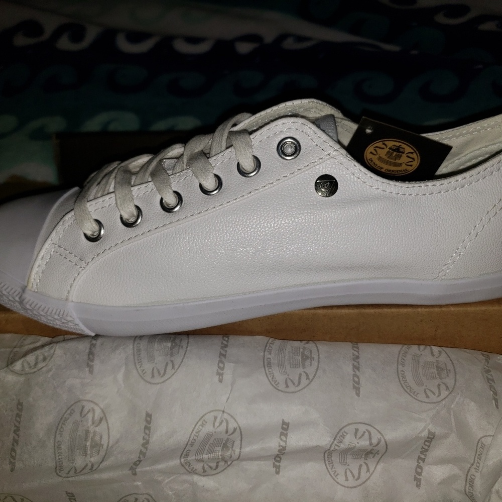 White sneakers